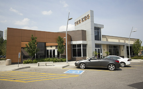 The Keg exterior one